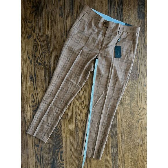 NEW Gianni Feraud Men’s 32x32 Skinny Cropped Suit Pants - Picture 8 of 8